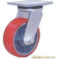 【4寸5寸6寸8寸超重型聚氨酯腳輪】價格,廠家,圖片,腳輪、萬向輪,衡水市桃城區(qū)裕通膠輪制品廠-